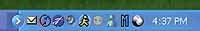 Windows XP трей программы
