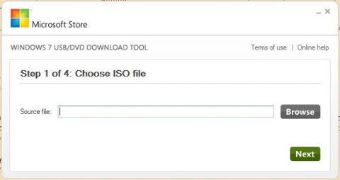 Выбор ISO- файла