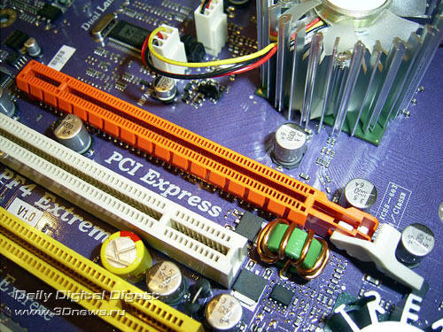 Защелка на pci express сломалась