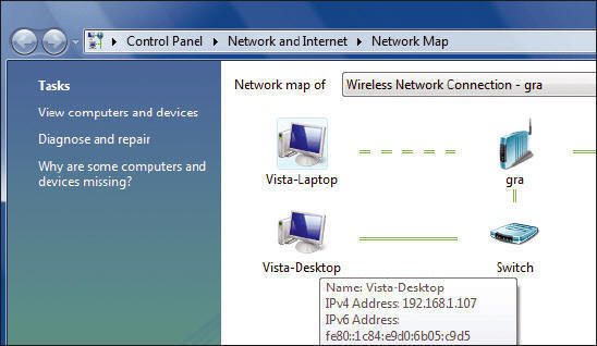 Windows XP и Windows Vista – наращивание возможностей сети