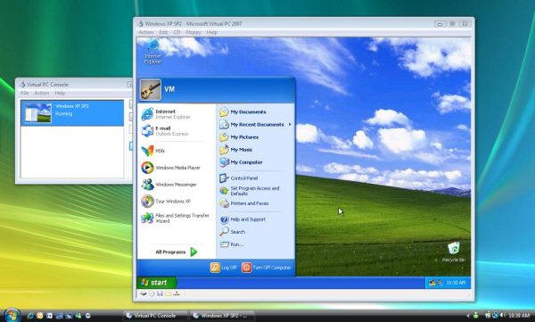 Технология виртуальной машины Virtual PC 2007