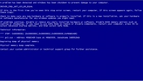 Устранение сбоев Windows XP