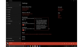 Обновилось приложение Groove Music для Windows 10 Redstone