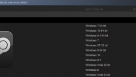 По данным Steam пользователей с ОС Windows 10 почти столько же, сколько с Windows 7