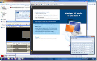 Режим Windows XP Mode в Windows 7